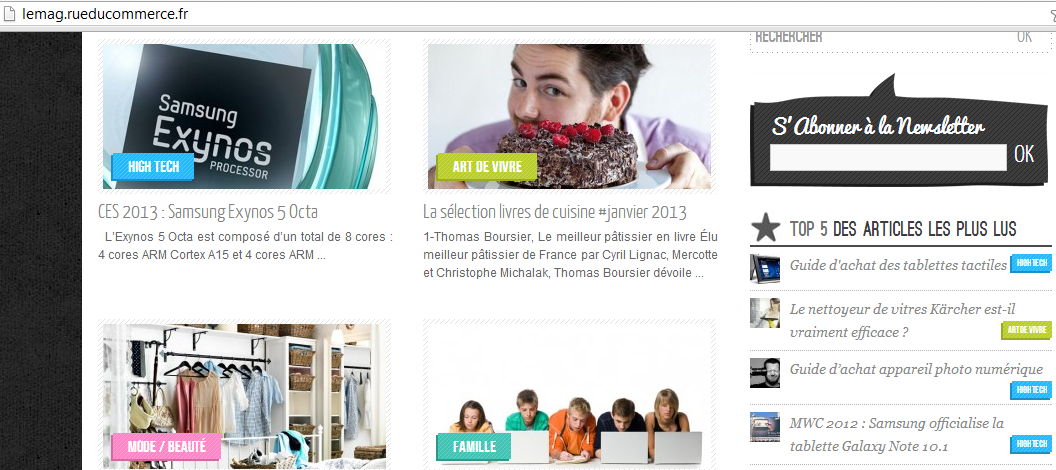 Optimisations du blog SEO SMO